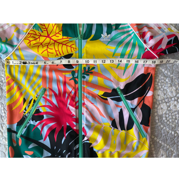 Adidas Tropicalage SST Graphic Superstar Women's Track Jacket FH7991 Small - Picture 7 of 11